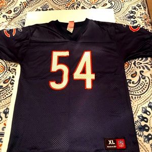 Chicago Bears youth Urlacher jersey.